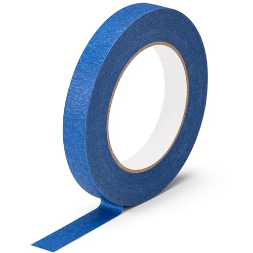 KICNIC Painter Tape Blue Masking Tape, 0.7 in x 60 yd, 1 Roll, Removable - color: Blue, size: 1 Roll