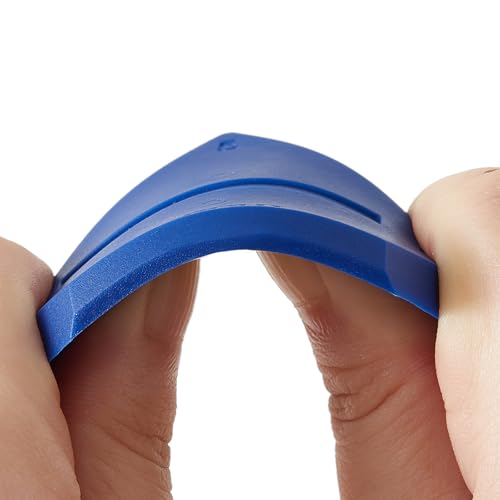 Silicone Caulking Tools Compatible with Sealant Grout Finishing Sealing 3 Pieces Blue Caulk Tool Kit Caulking Finishing Tools
