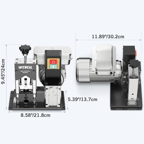Automatic Wire Stripping Machine, 0.06''–1.18'' Copper Stripper
