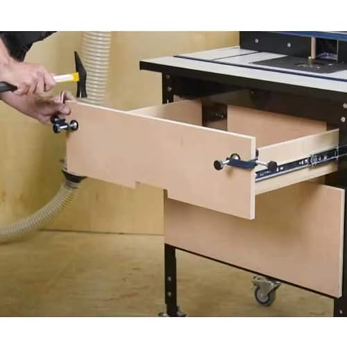 Drawer Front Installation Clamps 2PCS,Cabinet Drawer Installation Clamps,Cabinet Hardware Jig Drawer Jig For Easy and Fast Drawer Front Panel Installation