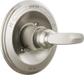Delta Foundations 13 Series Single-Function Valve Trim Kit, Brushed Nickel Handle Set for Shower Faucet System, Stainless BT13010-SS (Valve Not Included) - color: Stainless