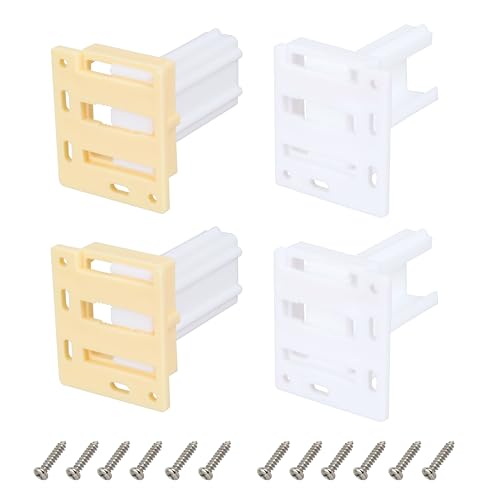 Drawer Slide Socket Set,Cabinet Hardware RV Drawer Part for 1" Drawer Slide - style: ¾” Slide Rail Groove