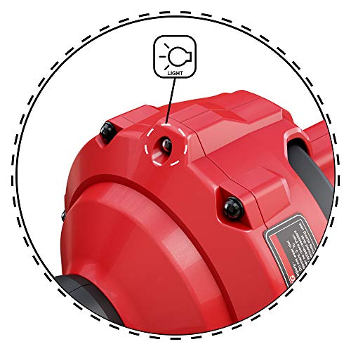 POPULO 120V Corded Electric Drain Snake Auger, 23Ft Auto-Feed with GFCI