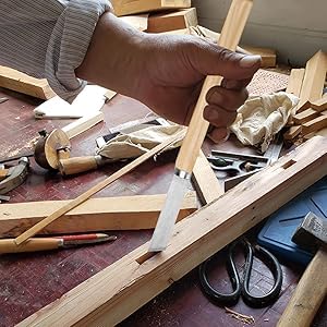 8Pcs Wood Lathe Chisel Sets, HSS Wooden Turning Chisels Kit Sculpting Chisel Woodworking Chisels Lathe Woodturning Tools Wood Carving Tools Set for Wooden Turning Hardwood