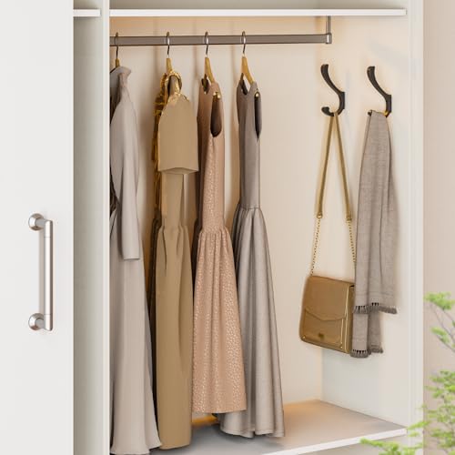 Large Coat Hooks Wall Mount,Heavy Duty Wall Hooks for Hanging, Black 4 Pack - color: Black, size: 4 Pack