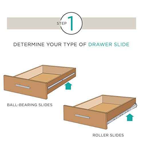 Liberty D80616C-ZP-W 16-Inch Ball Bearing Drawer Slides (Pack of 10) - size: 16 Inch (Pack of 10)