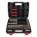 Nilight 61PCS Thread Chaser Set SAE Metric Universal UNC UNF Sizes - size: 61PCS Metric & SAE