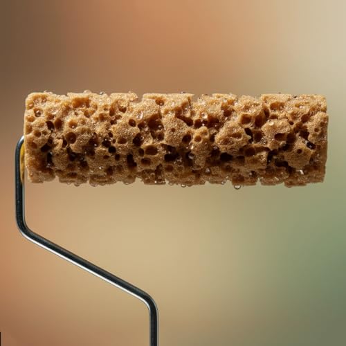 Hanroy 6" Sea Sponge Roller - Texture Paint for Walls, Faux Finish - color: M60
