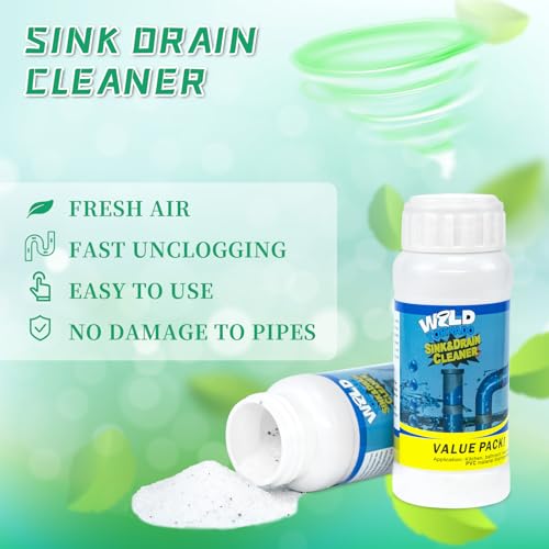 Drain Cleaner Powder, Wild Tornado Sink and Drain Cleaner 6Pcs - size: 6Pcs