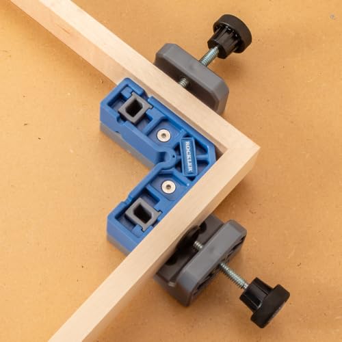 Rockler Clamp-It 1/4'' to 1/2'' Small Corner Clamp Jig (2-Pack).