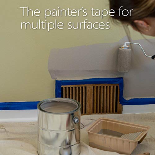 Duck Painter's Tape, Blue, 1.88-Inch x 60-Yard | Clean Release | Pack of 2 | Model 240195 - size: 1.88 Inch x 60 Yards