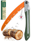 LAGOM Folding Pruning Saw | 11.4" Curved Blade | SK5 Steel | Secure Lock - style: Curved 11.4" Single