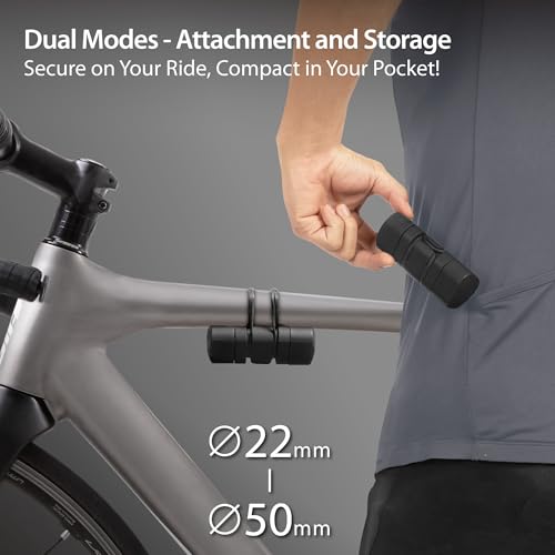 BONE Bike Portable Tool Kit Lite, iF Design Award 12-in-1 Bicycle Tool Bag, Scratch-Free & Waterproof Silicone Capsule for Repair, Cycling Tools with Ratchet Wrench for Biking & Home Repair - color: Black - 12-in-1 (Ultralight)