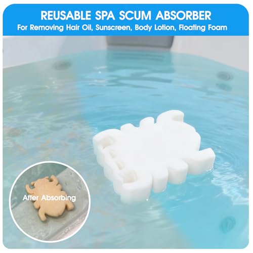 TidyMister 5-in-1 Spa Cleaning Kit with 2 ft Pole - size: 5pcs