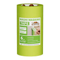 TAPEBEAR Green Washi Painters Tape 21-Days Clean Removal 1.41" x 60Yards - color: Green, size: 1.41" x 60Yard