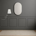 Wall Molding Kit – Pre-Cut & Primed Trim Package, DIY Ready-to-Assemble Wainscoting Panels, Paintable Polystyrene Wall Frame, Durable Classic Wall Trim (Style-3)