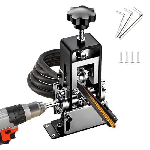 Manual Wire Stripping Powered Wire Stripper Machine Copper Wire Stripper Drill Portable Electric Wire Stripping Tool 0.1"-1" Efficient Scrap Copper Recycling