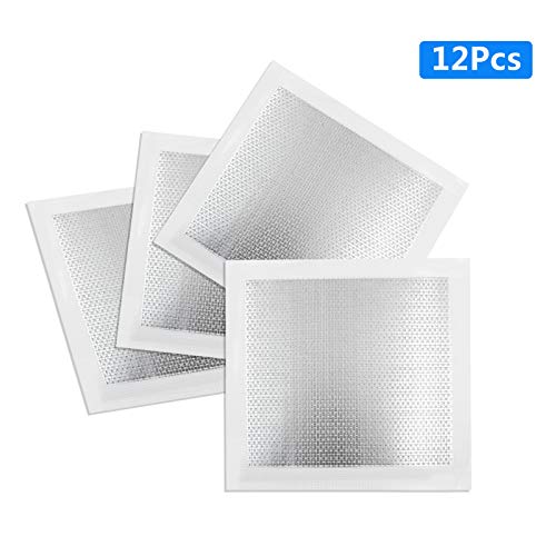12pcs Drywall Repair Patch, 8" x 8" Drywall Patch Self Adhesive Aluminum Wall Repair Patch Kit - size: 8" x 8", 12 PCS