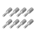 uxcell M3x8mm to M5x8mm Double End Threaded Stud Screw Bolt, 8Pcs 304 Stainless Steel Thread Reducer Adapter for Furniture Machinery Assembly Fastener - size: M3x8mm to M5x8mm