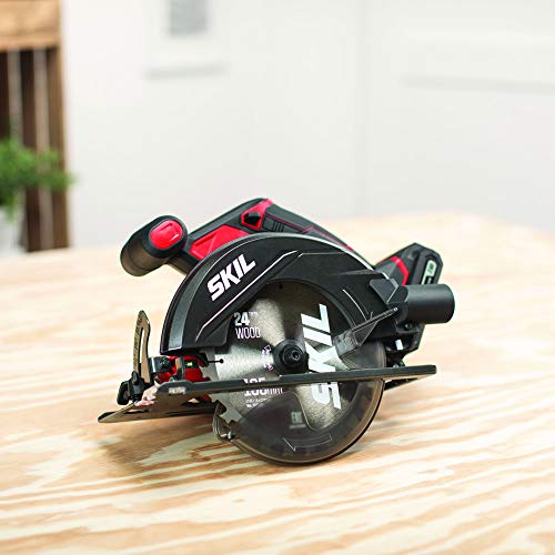 SKIL 20V 6-1/2 Inch Cordless Circular Saw Includes 2.0Ah PWR CORE 20 Lithium Battery and Charger - CR540602 - style: 6-1/2 In. Circular Saw Kit