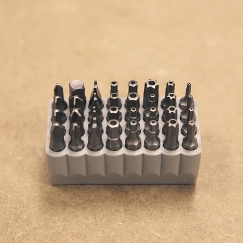 Klein Tools 32525 Tamperproof Bit Set, 32-Piece, Magnetic, TORX, Hex, Spanner, TORQ, Triwing Screwdriver Bits - style: Tamperproof