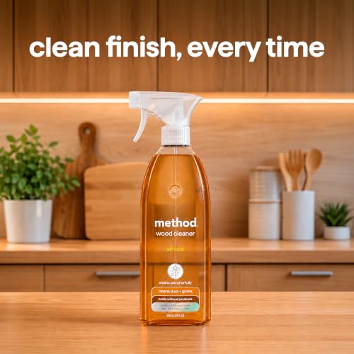 method Daily Wood Cleaner, Almond, 28 fl oz, 8 Pack - size: 28 Fl Oz (Pack of 8)