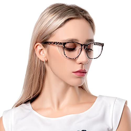 MORK&SUKY Safety Glasses, Stylish Goggles With No Fog Lense, Alternatives To Regular Protective Eyewear For Lab and Nursing. - color: Leopard
