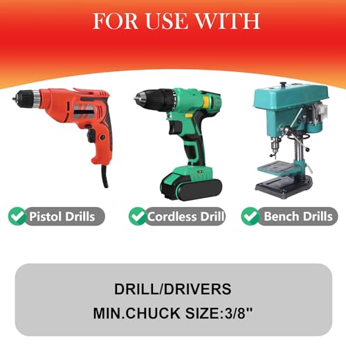 4 in. Bi-Metal Hole Saw Drill Bit - General Purpose Saw for Wood, Plywood, Cornhole, Ceiling, and Drywall - Includes Arbor & Pilot Bit - size: 4"(102mm)