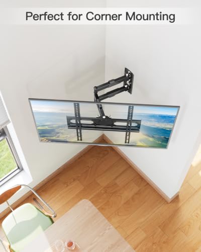 ELIVED Full Motion TV Wall Mount for 26-60" TVs, Max VESA 400x400, 77 lbs. - size: Motion: 26-60" TV