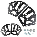 Bivethoi 4 Pcs Shoes Drawer Cabinet Hinges, 3 Layers, Black - size: 3 Layers(Black)