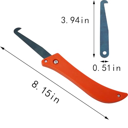 ZCZQC 12PCS Grout Removal Tool Includes 2 Grout Removing Saws and 10 Grout Removing Knives 0.7mm Ceramic Tile Grout Cleaning Tool Kit for Kitchen Bathroom Bedroom Corner Gap Edge Kit