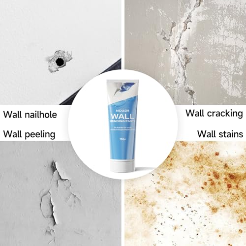 Drywall Repair Kit, 150g White Wall Spackle Paste Repair Putty - color: 150g
