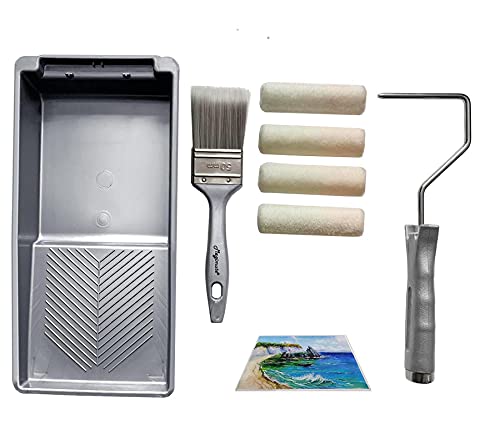 Magimate Small Paint Roller Set, 4 inch, 7-PK