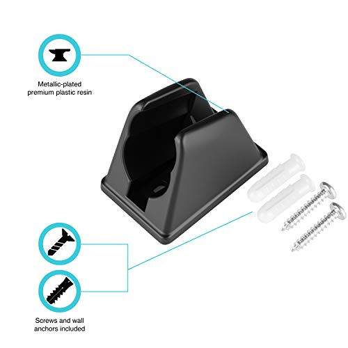 Dura Faucet DF-SA156-MB RV Handheld Shower Wand Bracket (Matte Black) - color: Matte Black