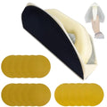 Right Angle Sanding Tool Hands Drywall Corner Sander Hook & Loop Discs - size: Right Angle Sanding Tool Set