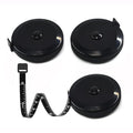 Tape Measure,60 Inch Soft Measuring Tape for Body Fabric Sewing - color: Black