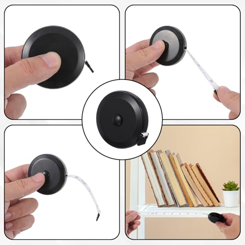 50 Pack Retractable Tape Measure for Sewing Soft Fabric Measuring Tape for Body Measurements Double Scales Rulers or Body Tailor Cloth Knitting Craft Weight Loss