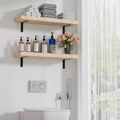 4Pcs Shelf Brackets, Black 6inch Floating Shelf Bracket, Wall Mounted Support,Heavy Duty Floating Shelf Bracket - size: 6inch, style: 4PCS
