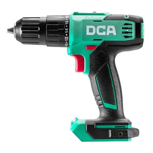 DCA 20V Cordless Hammer Drill, 354 In-lb Torque, 1/2" Keyless Chuck, 22500 IPM, 2 Variable Speeds, 18+1+1 Position, Power Impact drill (Battery and Charger not Include, tool only) ADJZ2035i13Z - style: 354 In-lb hammer drill(TOOL ONLY)