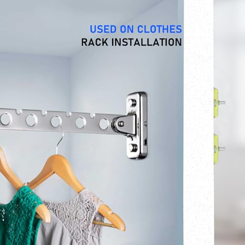 Drywall Anchor with Included Bolts for 3/16”-24, Heavy Duty Hollow Drywall Anchors for TV Mounting Kit (Pack of 50(w/o Bolts) - size: 3/16”-24: Pack of 50(w/o Bolts)