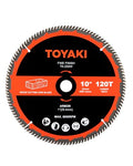 10 Inch Miter Saw Blade, 120-Tooth ATB for Cutting Wood, Arbor 1" - size: 10"_120T_arbor(25.4mm)