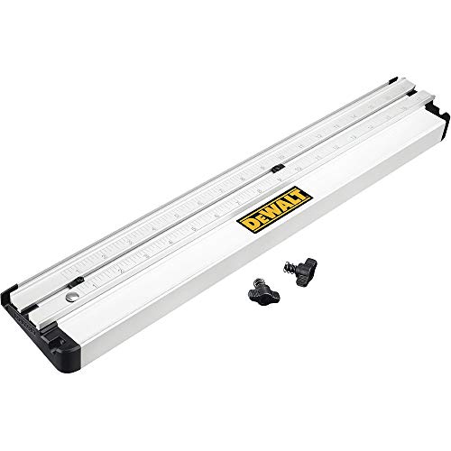 DeWalt DWS5100 12" Ripping Capacity Lightweight Aluminum Dual-Port Rip Guide, Silver