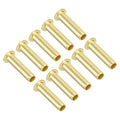 PATIKIL Brass Compression Insert for 3/16" Tube OD 10Pcs Insert Support - size: 3/16"