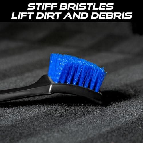 Viking Carpet Scrub Brush for Floor Mats and Interior Car Detailing Kit - size: 8.3 inches x 2.5 inches