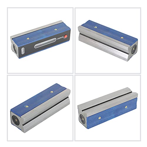 6 Inch Level for Setting and Checking Mechanical Level and Other High Precision Level Applications with Wooden Case - size: 6 Inch