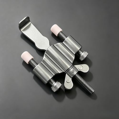 Portable Door Lock, Stainless Steel Inward-Swinging Security