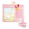 Art Station Set Brush Cleaner and Silicone Craftie Paint Mats - color: Pink