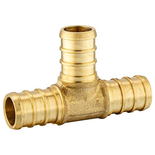 (Pack of 30) EFIELD 3/4" Pex Brass Crimp Barb Fittings Combo - size: 3/4" (Pack of 30)
