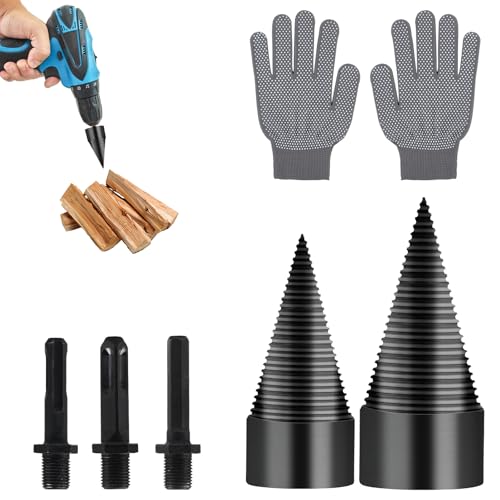 42mm 32mm Firewood Splitter Drill Bit Heavy Duty Wood Log Tool