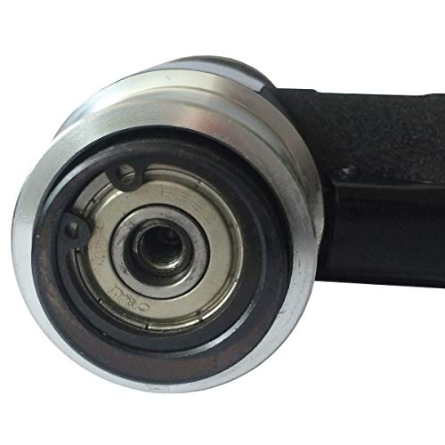 2" & 3" Dual Action Mini Air Sander, Random Orbital Pneumatic Polisher Kit with Pads & Accessories, High Speed Air Angle Sander for Auto Body, Wood, Metal, and Furniture Polishing - size: 2" and 3" pad